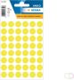 Herma Multipurpose etiketten Ã 13 mm rond fluor geel permanent hechtend om met de - Thumbnail 1